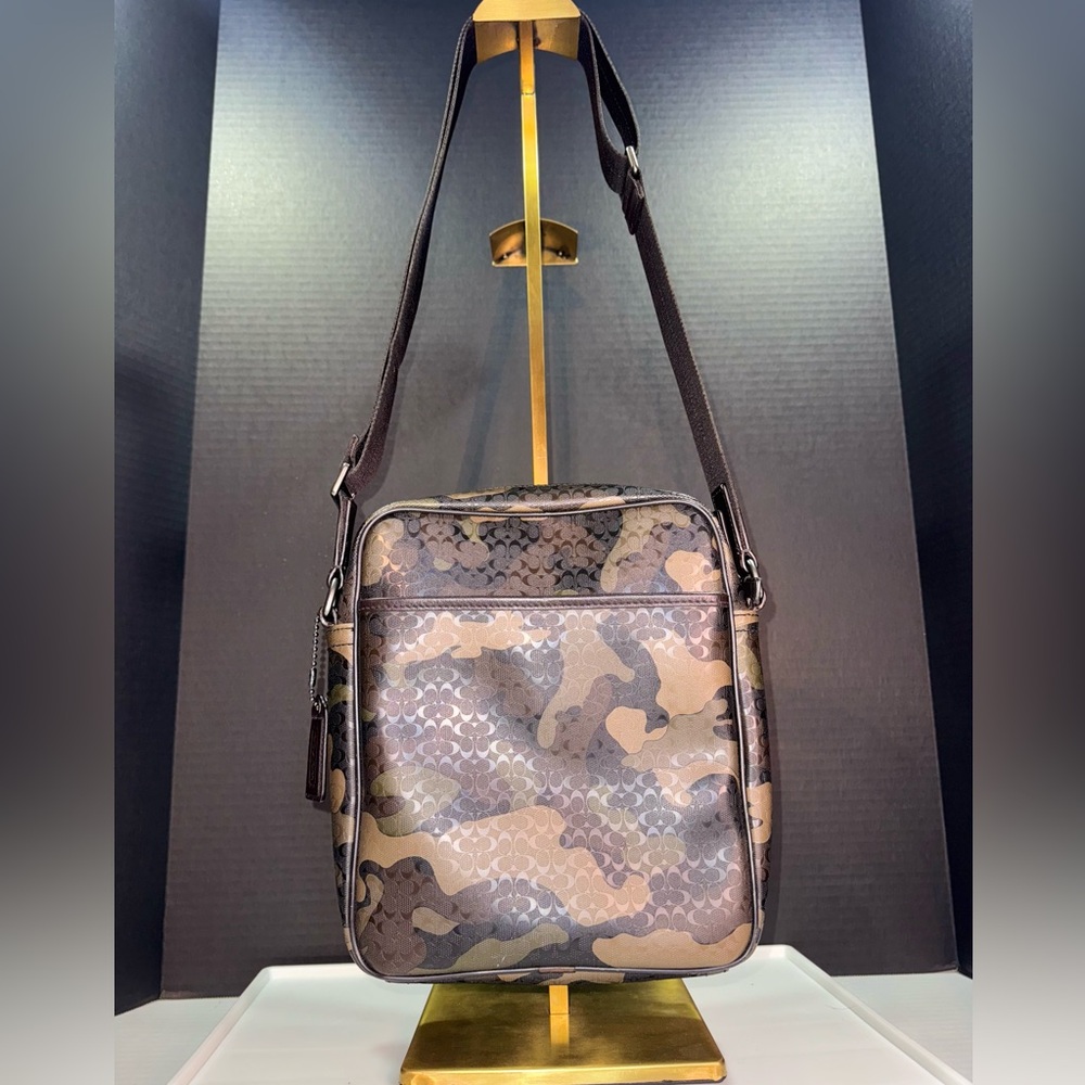 Coach Men’s Camouflage Crossbody Bag